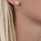 Classic Cultured Freshwater Pearl Stud Earrings